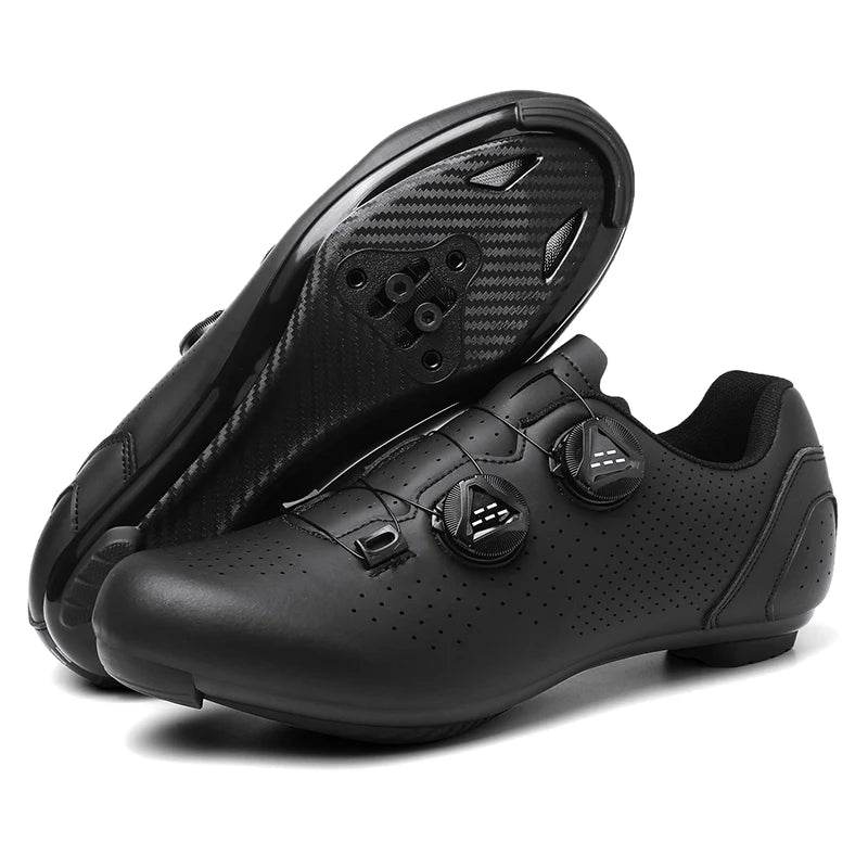 MTB Cycling Shoes Men Sports Dirt Road Bike Shoes Flat Speed Cycling Sneakers Flats Mountain Bicycle Footwear SPD Cleats Shoes - KICKSTART