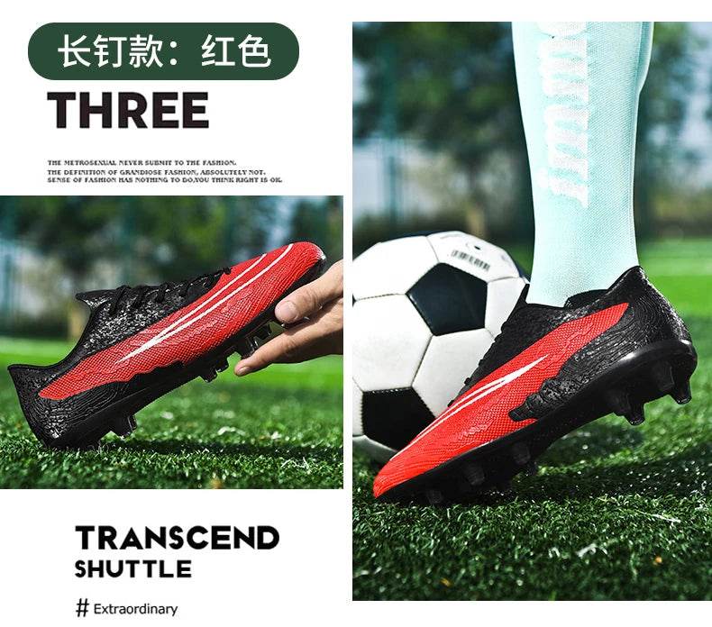 Soccer Cleats Men Sneakers Soccer Shoes Football Boots Ultralight Non-Slip Training Sports Wholesale Indoor Futsal Boy Girls - KICKSTART