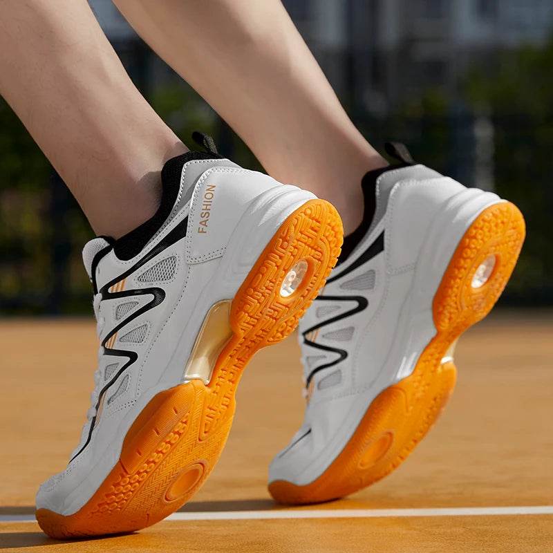 2024 New Volleyball Shoes Large 47 48 Indoor Fitness Breathable Badminton Shoes Men's Training Tennis Shoes - KICKSTART