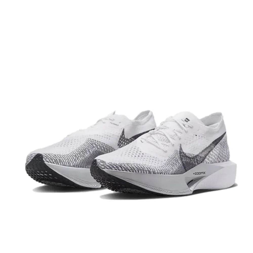 Nike ZoomX Vaporfly Next% 3 Comfortable Lightweight Low Top Running Shoes Marathon Running Shoes Men's and Women's White - KICKSTART