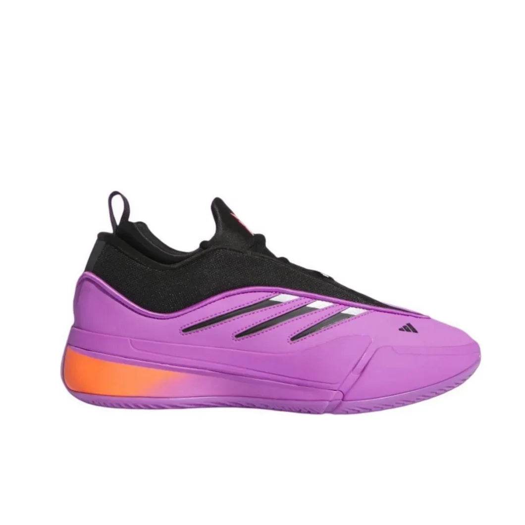 Adidas Dame 9 Men's Low Top Basketball Shoes Shock Absorbing, Slip Resistant and Wear Resistant Red and Black Colorway - KICKSTART