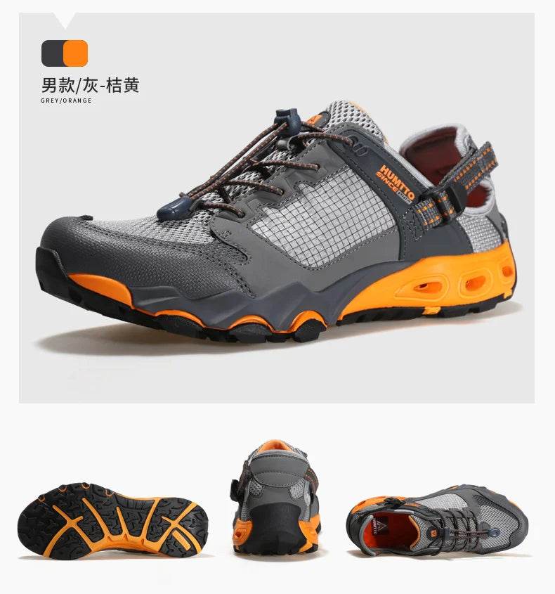 HUMTTO Summer Hiking Shoes for Men Outdoor Trekking Sneakers Women Climbing Sport Walking Mens Female Shoes Water Beach Sandals - KICKSTART