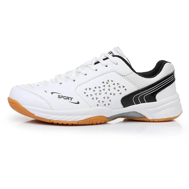 Unisex Men Women Badminton Squash Sports Shoes Ultra-light Rubber Sole Volleyball Tennis Training Sneakers - KICKSTART