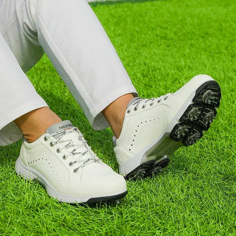 Waterproof Golf Shoes Men Golf Sneakers Comfortabl Gym Sneakers Walking Footwear - KICKSTART