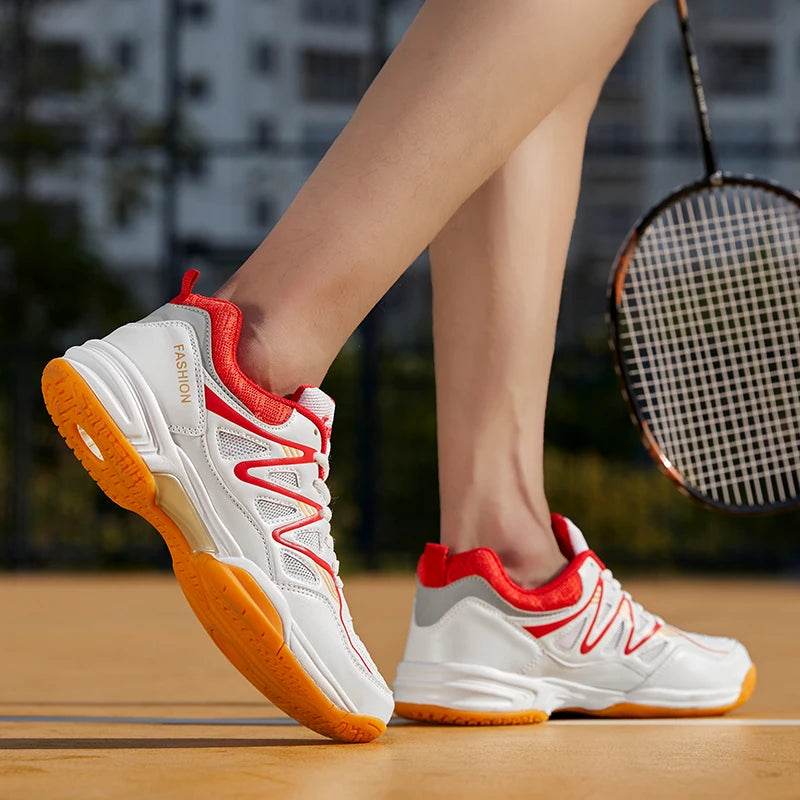 2024 New Volleyball Shoes Large 47 48 Indoor Fitness Breathable Badminton Shoes Men's Training Tennis Shoes - KICKSTART