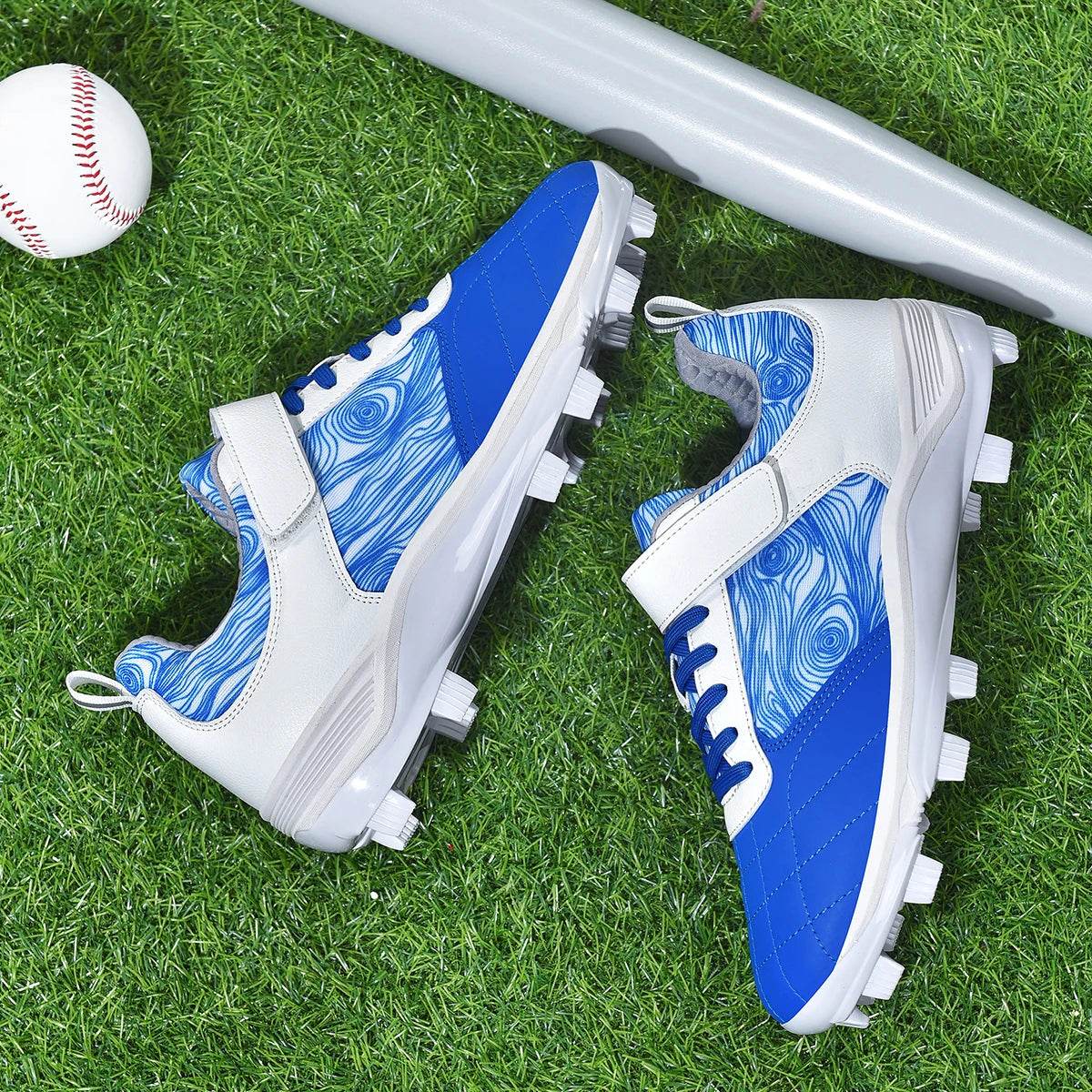 Baseball Shoes Men's Sizes 39-45 Men's Baseball Shoes Outdoor Comfort Sports Shoes Anti Slip Walking Shoes - KICKSTART