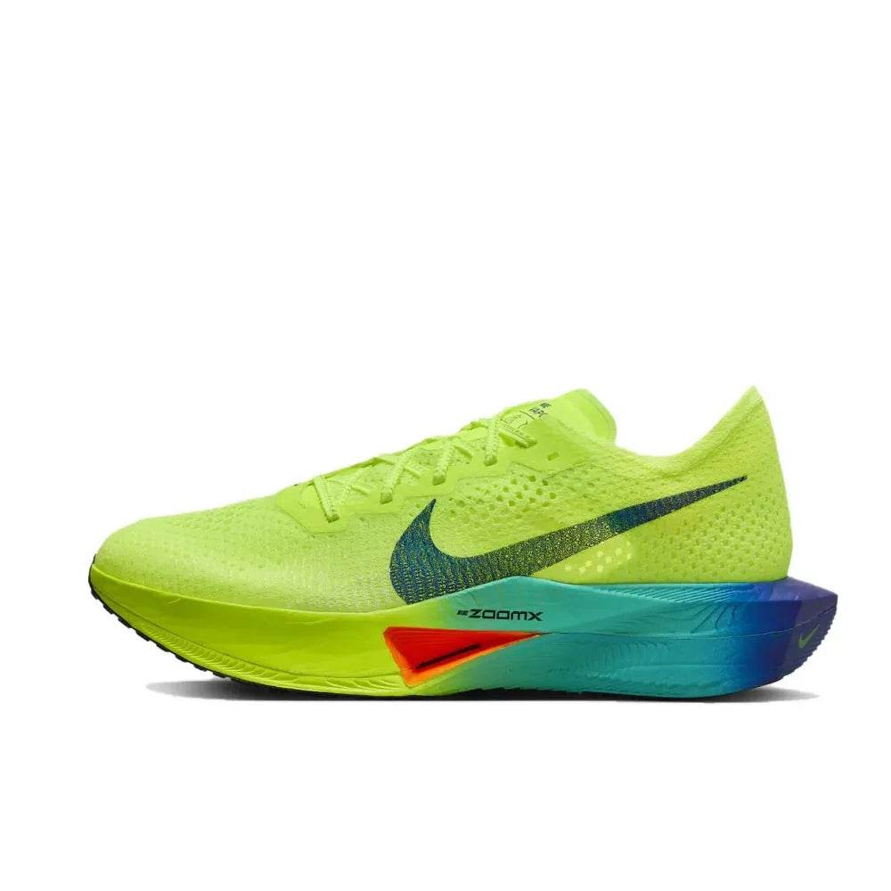 Nike ZoomX Vaporfly Next% 3 Comfortable Lightweight Low Top Running Shoes Marathon Running Shoes Men's and Women's White - KICKSTART