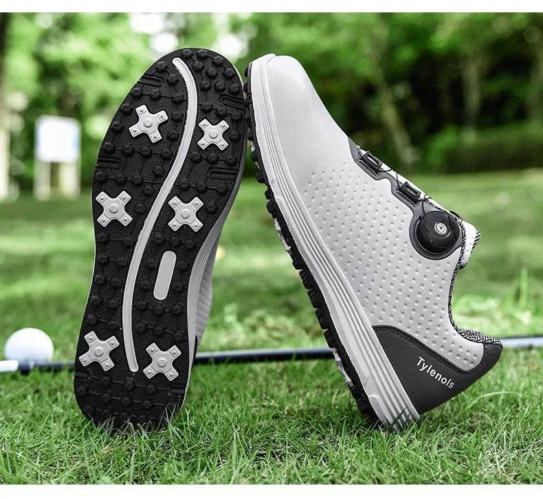 Singelila Men's Golf Shoes Brand No Cleats Comfortable Outdoor Training Walking Sneakers Men's Golf Coach Shoes 37-46 - KICKSTART