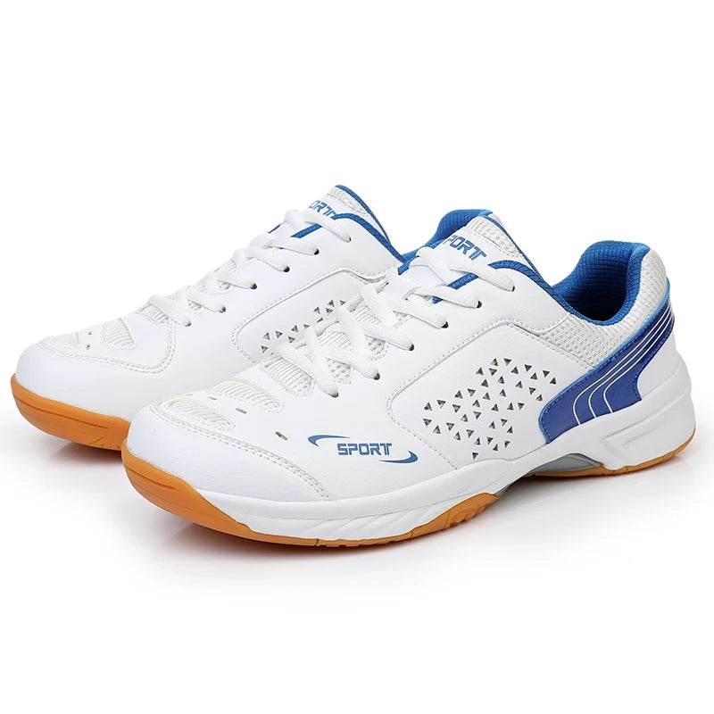 Unisex Men Women Badminton Squash Sports Shoes Ultra-light Rubber Sole Volleyball Tennis Training Sneakers - KICKSTART