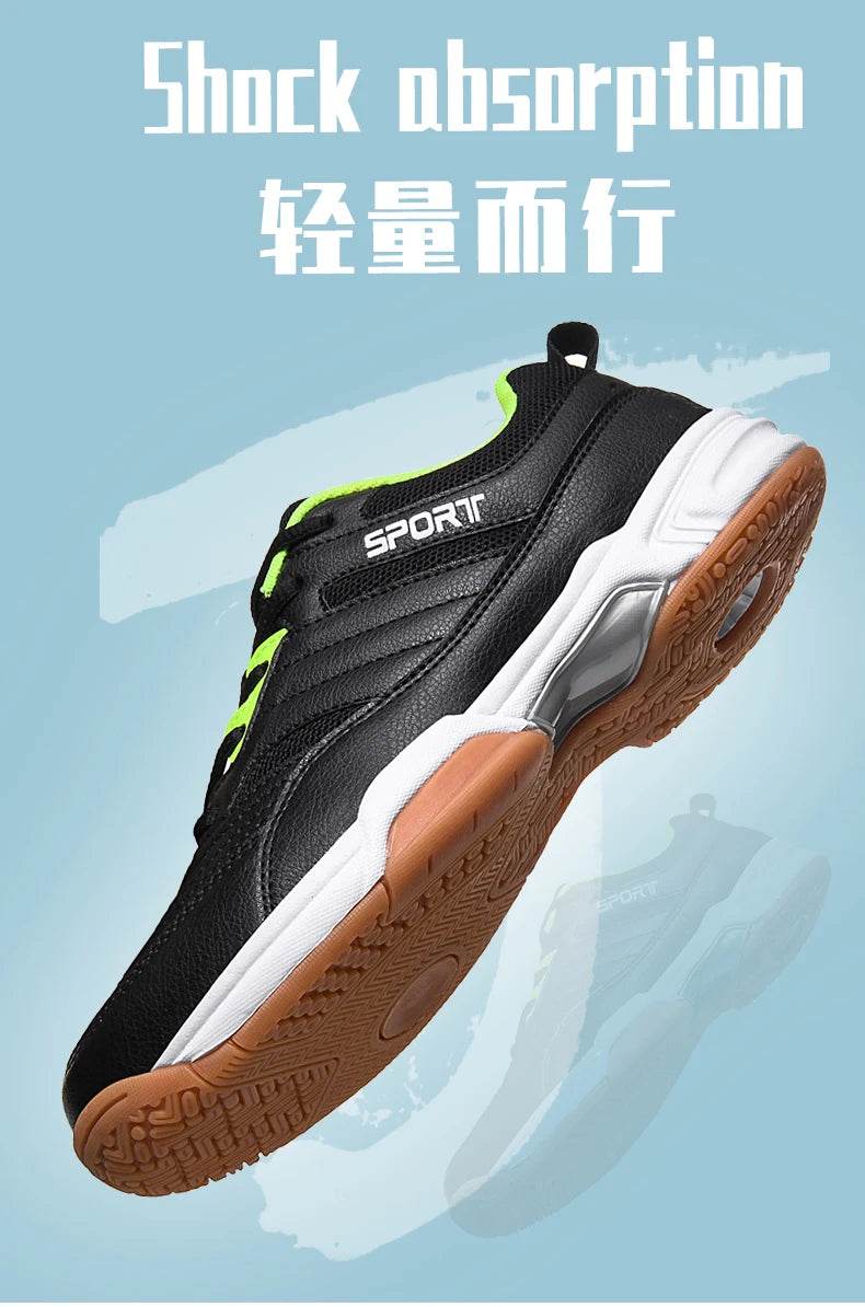 Men's Professional Volleyball Shoes Large 47 48 Indoor Fitness Comfortable Badminton Shoes Men's Training Tennis Shoes - KICKSTART