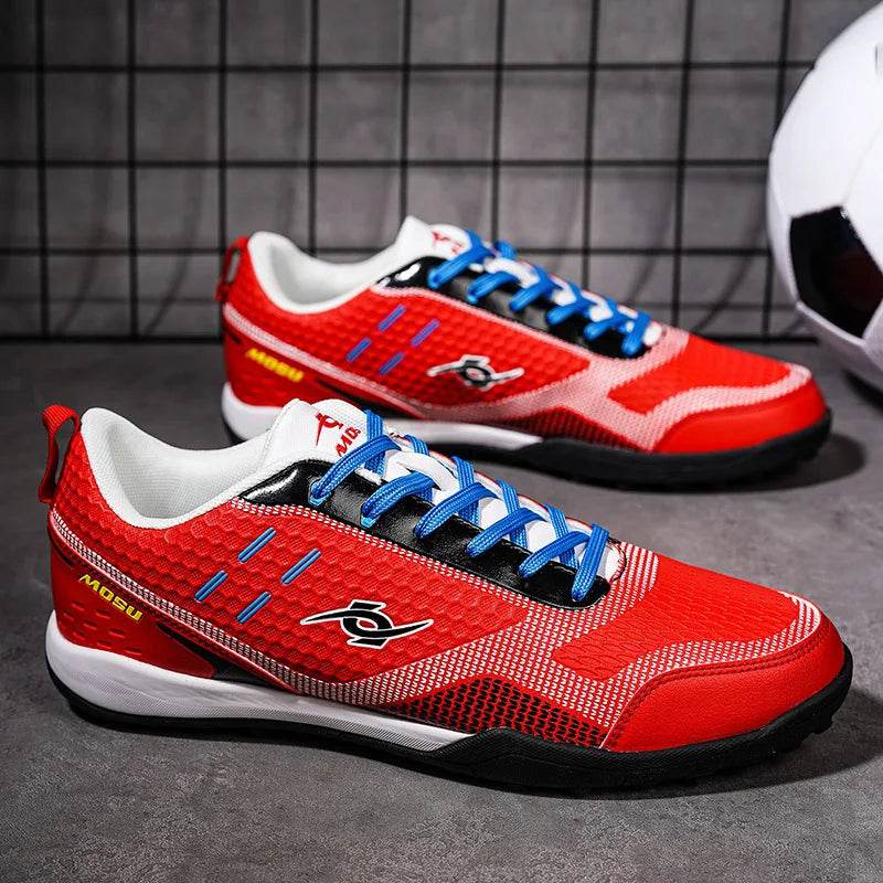 Professional Men Soccer Training Sneakers Teenage School Students Football Practice Shoes Non-slip Turf Grass Athletic Trainers - KICKSTART