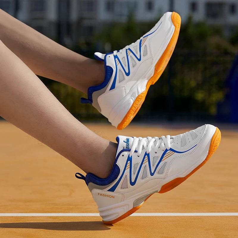 2024 New Volleyball Shoes Large 47 48 Indoor Fitness Breathable Badminton Shoes Men's Training Tennis Shoes - KICKSTART