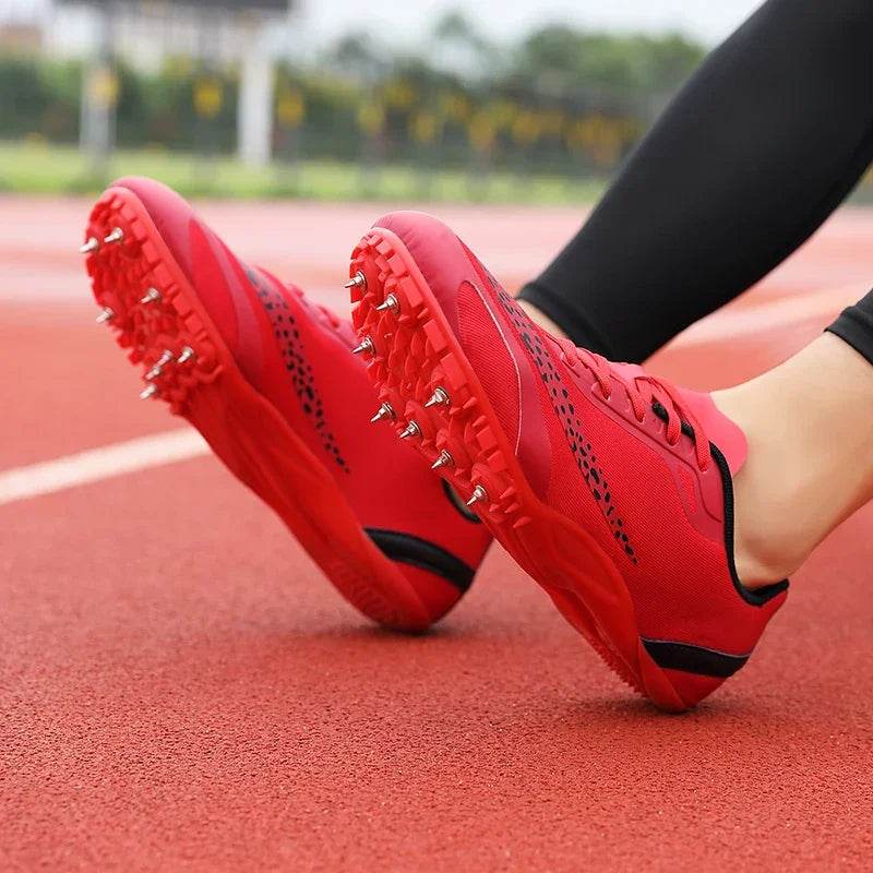 Track and Field Spikes Shoes for Men and Women, Professional Athlete, Running, Tracking, Nail Training, Sneakers - KICKSTART