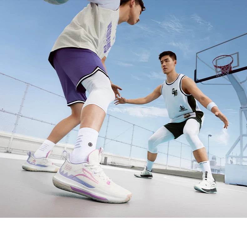 361 Degrees DVD Team Basketball Shoes Low-top Wear-resistant Non-slip Professional Actual Combat Cushion Male Sneakers 672431109 - KICKSTART