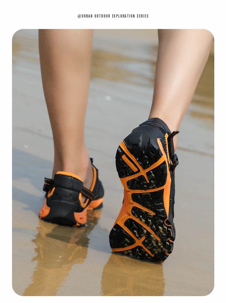 HUMTTO Summer Hiking Shoes for Men Outdoor Trekking Sneakers Women Climbing Sport Walking Mens Female Shoes Water Beach Sandals - KICKSTART