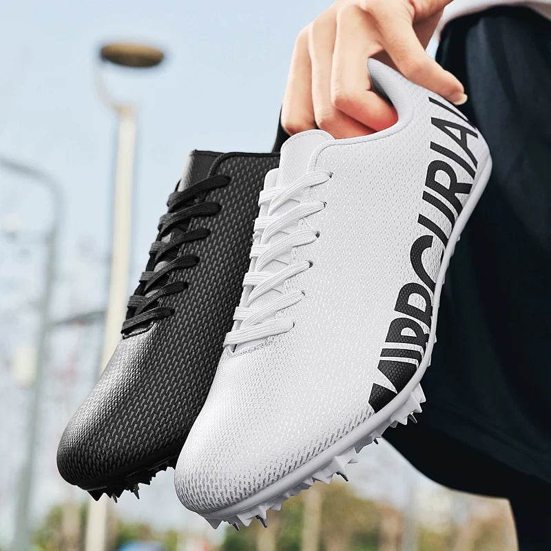 Professional Track and Field Shoes for Men and Women, Racing Running Sneakers, Spikes Runner Athlete, Sprint Shoes - KICKSTART