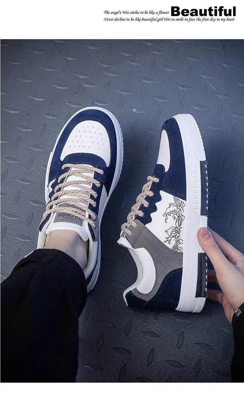 Skate shoes Men woman Casual Sneakers 2023 Male Walking Sport Shoes Outdoor Sneakers Male Sneakers Soft Sole Walking Shoes - KICKSTART