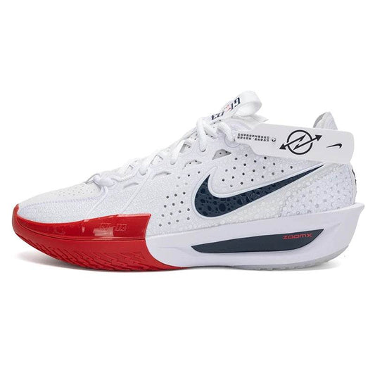 NIKE AIR ZOOM G.T. CUT 3 EP Men's Shoes Wear-resisTanT Non-slip Cushioning Plaid SporTs BaskeTball Shoes DV2918-103 - KICKSTART