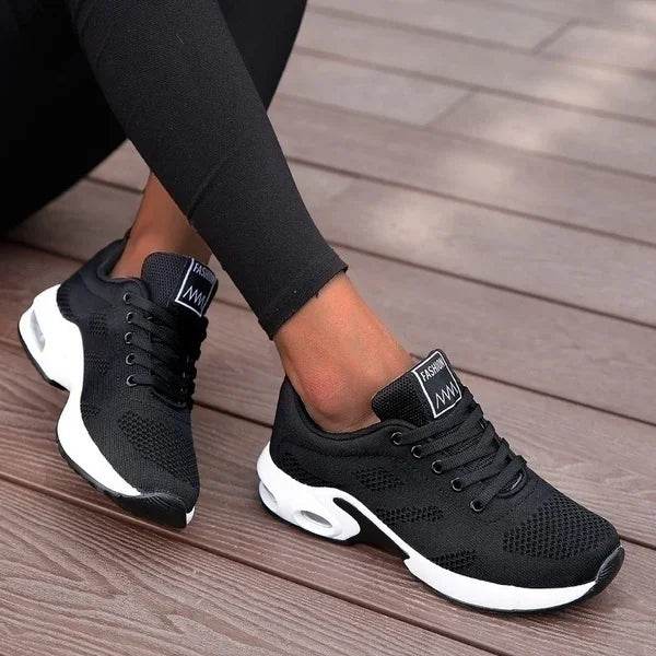 Women Dance Shoes Breathable Mesh Outdoor Light Weight Sports Shoes Casual Walking Sneakers Tenis Feminino Zapatos Mujer - KICKSTART