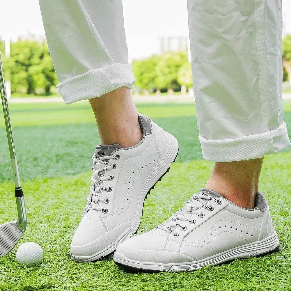 Professional Men Golf Shoes Quality Golf Sneakers Luxury Outdoor Walking Gym Sneakers - KICKSTART