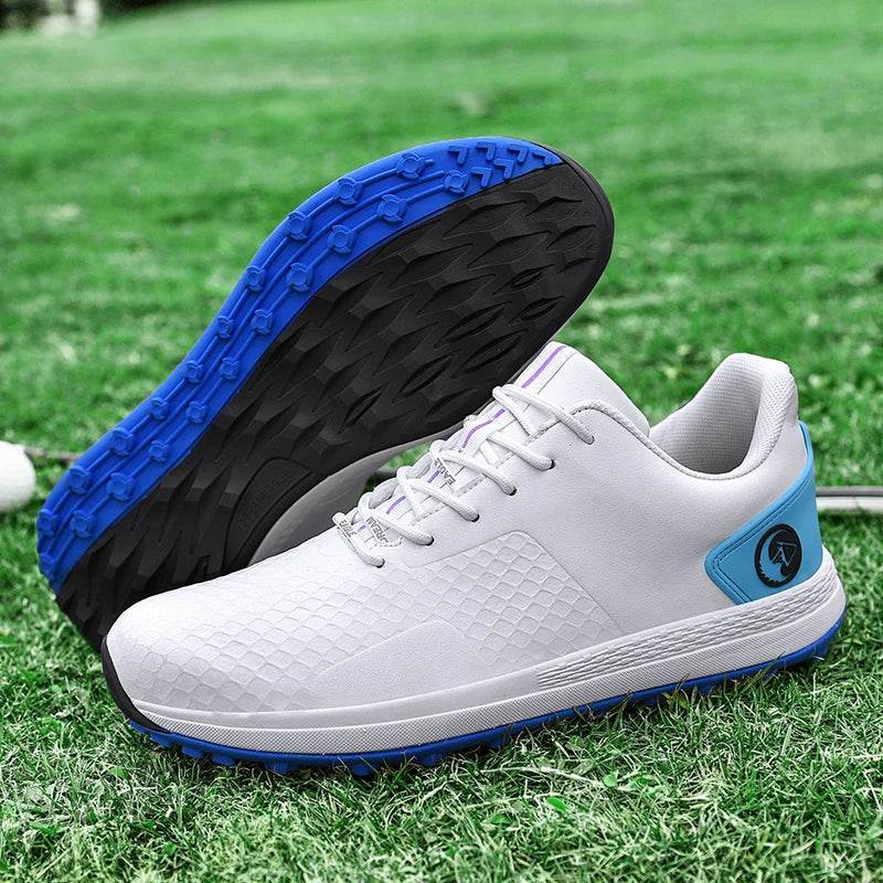 Professional Casual Golf Shoes Outdoor Waterproof Non-Slip Golf Sneakers Men Luxury Athletic Golfer Footwear Golfing Sport Shoes - KICKSTART