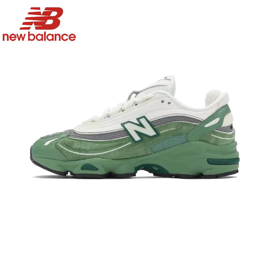 Original New Balance NB 1000 Classic Vintage Mesh Leather Casual Men's and Women's Running Shoes White Grey Sliver M1000SL - KICKSTART