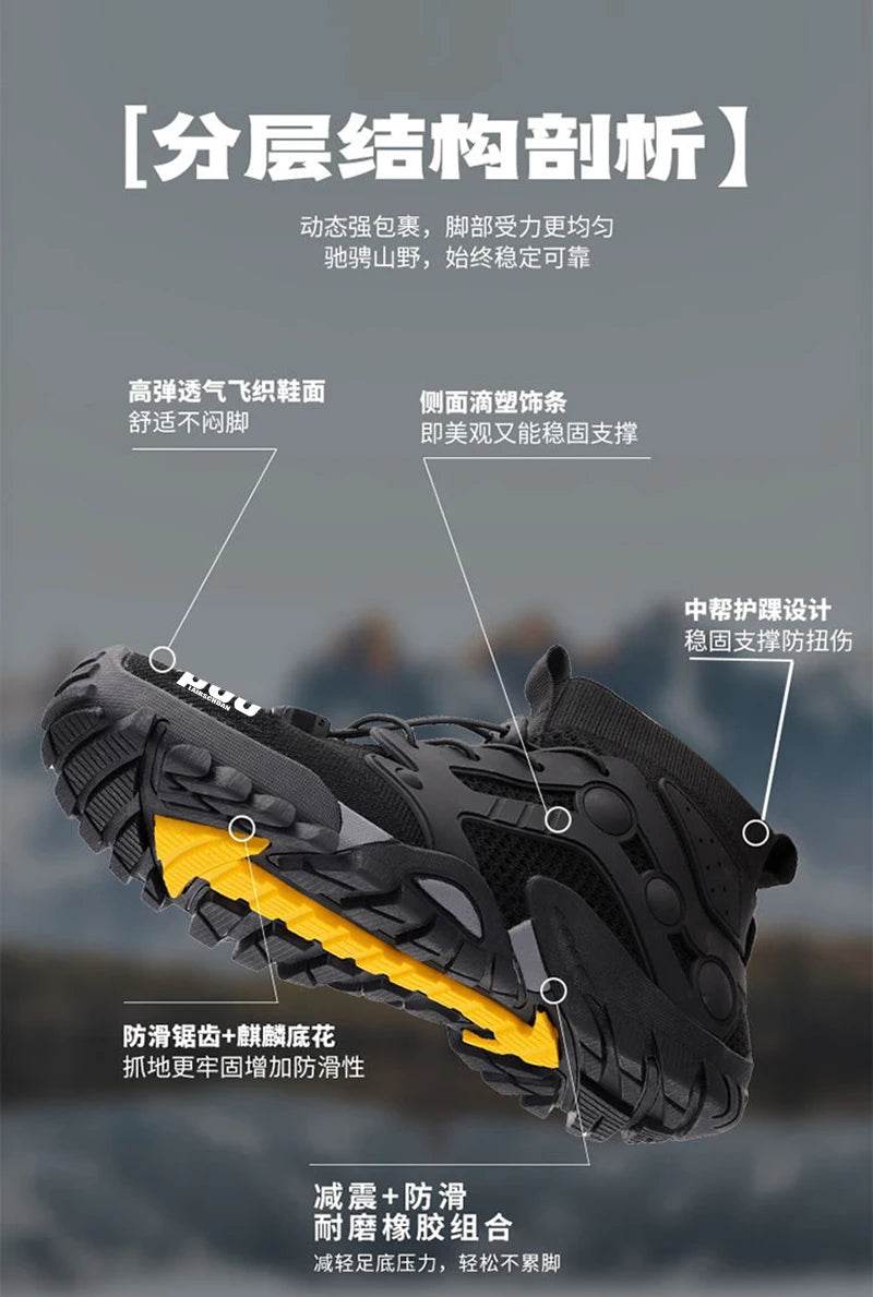 FOX Cycling Team Men Motorcycle Downhill Antiskid Shoes Mountain Riding Breathable Sneakers Bicycle Cycling Scarpe Ciclismo MTB - KICKSTART