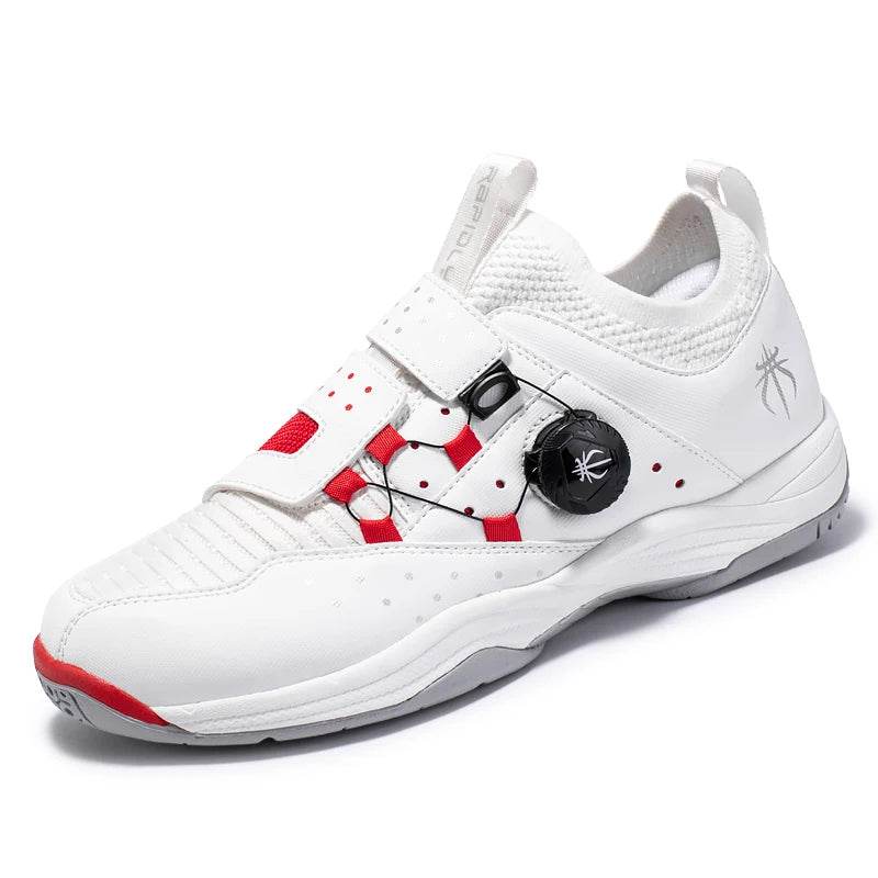 Men Badminton Sport Shoes Quick Lacing Men Volleyball Sneakers Non-slip Women Table Tennis Shoes Outdoor Tennis Footwear A88 - KICKSTART