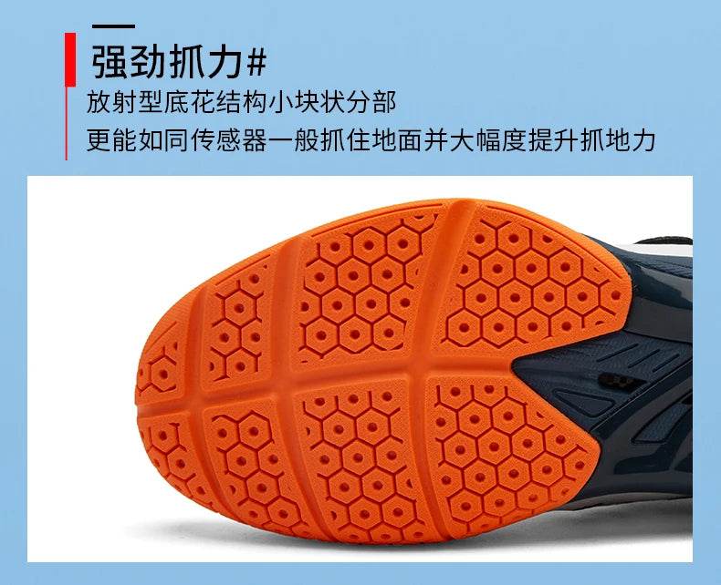 Badminton Sports Shoes Breathable Badminton Sneakers Comfortable Training Sneakers Non Slip Volleyball Footwears - KICKSTART