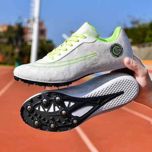 Track and Field Shoes for Men and Women, Spike Running Shoes, Lightweight, Soft, Professional Athletic Shoes, Training Shoes - KICKSTART