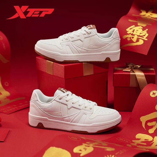 Xtep MAXX LITE Skateboarding Shoes For Women 2024 Summer Casual Skate Shoes Stability Soft Wear-Resistant Sneakers 876218310026 - KICKSTART