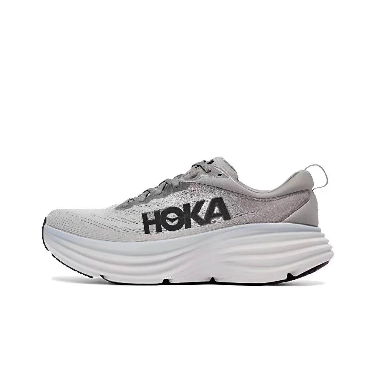 Hoka One One Sport Running Shoes Bondi8 Anti Slip Cushioning Road Runs Shoes Men Sport Shoes Lifestyle Outdoor Sneaker Women - KICKSTART