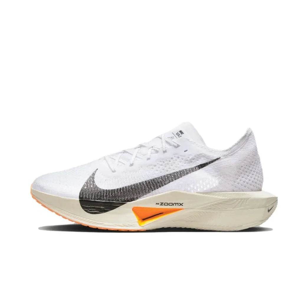 Nike ZoomX Vaporfly Next% 3 Comfortable Lightweight Low Top Running Shoes Marathon Running Shoes Men's and Women's White - KICKSTART