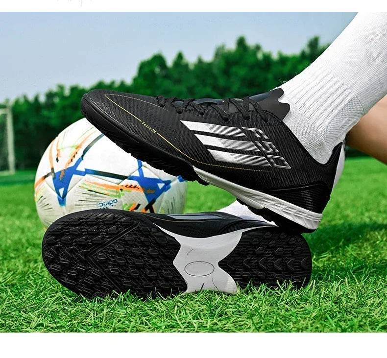 Men Soccer Shoes Society Professional Grass Training Original Football Shoes Cleats Indoor Fast Non Slip Football Field Boots - KICKSTART