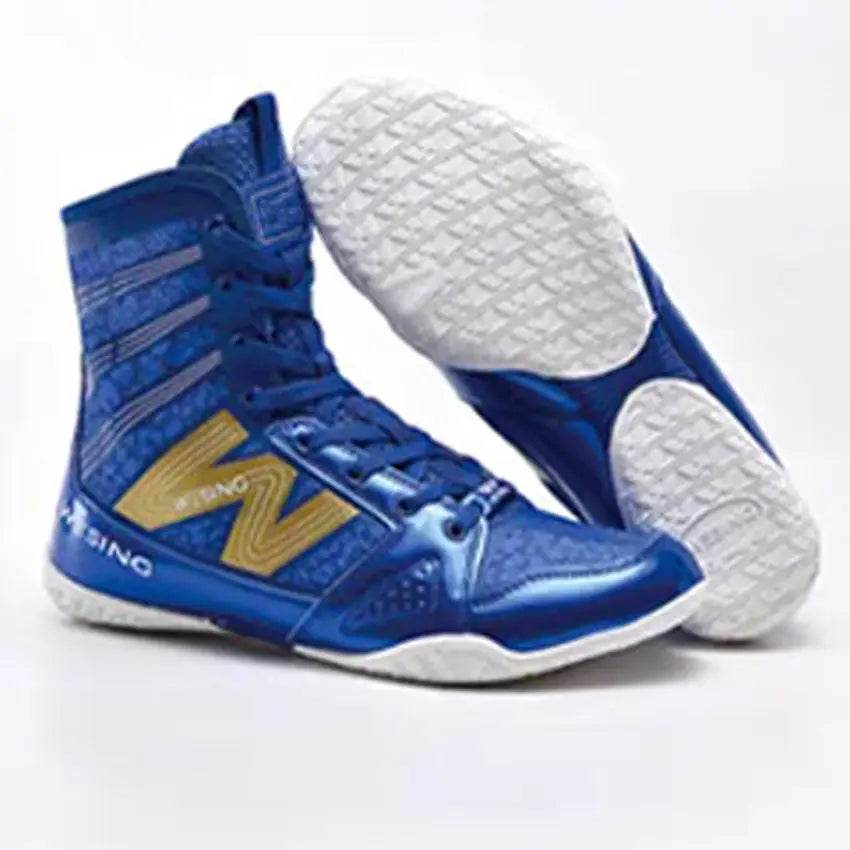 Men's and Women's Professional Wrestling Shoe Comfortable Wear-resistant Sports Shoes Indoor Fitness Training Boxing Shoes - KICKSTART