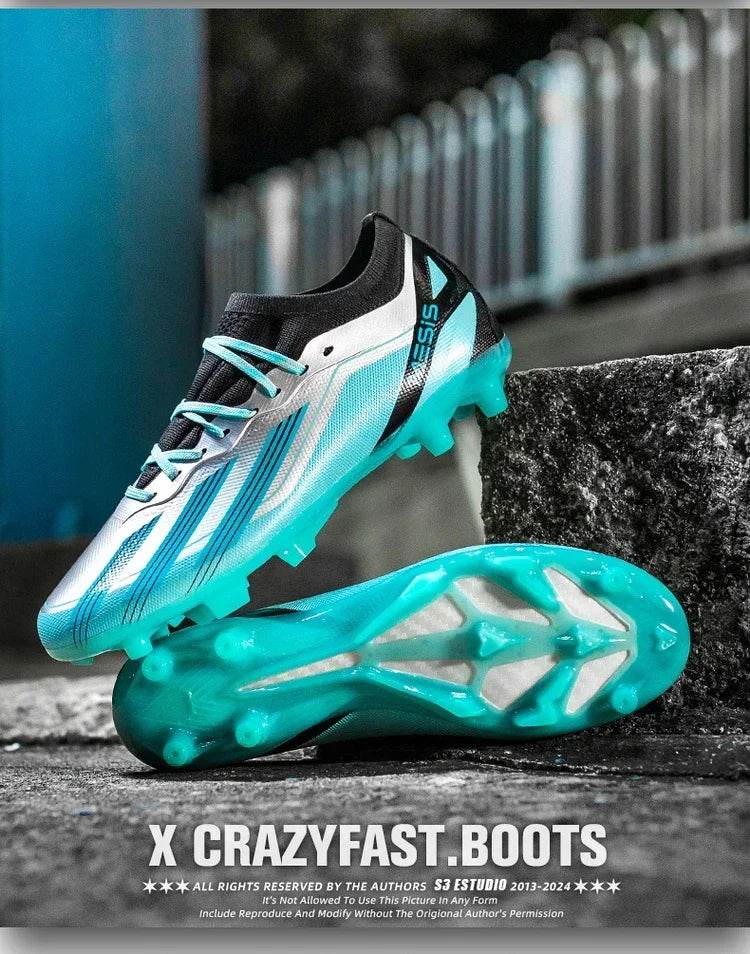 Original New Men Football Shoes Professional Grass Training TF/FG Soccer Shoes Society Cleats Indoor Fast Football Field Boots - KICKSTART