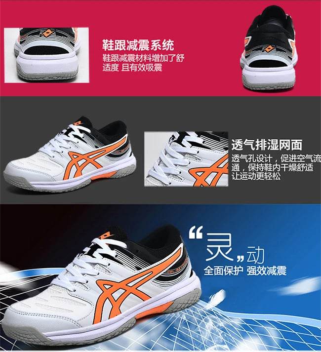 Professional Volleyball Shoes Men Women Breathable Comfortable Sport Shoes Non-slip Training Tennis Sneakers Men - KICKSTART