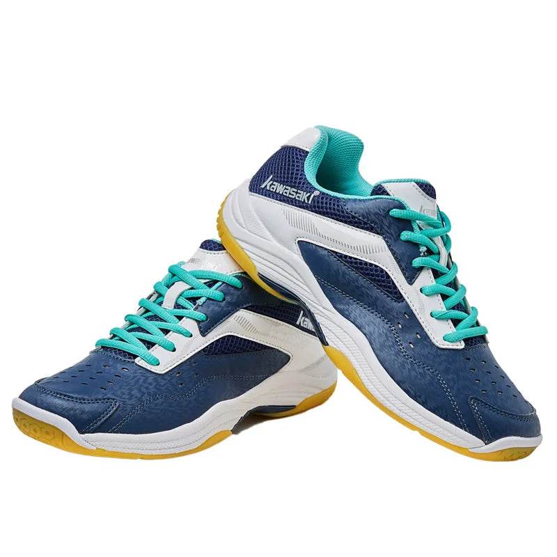 Kawasaki New Badminton Shoes Sneakers Mens Tennis Breathable Anti-Slippery Sport Shoes for Men Women K-065D - KICKSTART