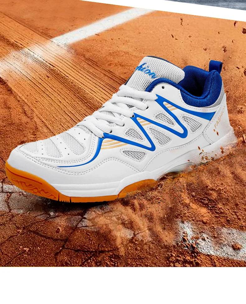 2024 New Volleyball Shoes Large 47 48 Indoor Fitness Breathable Badminton Shoes Men's Training Tennis Shoes - KICKSTART