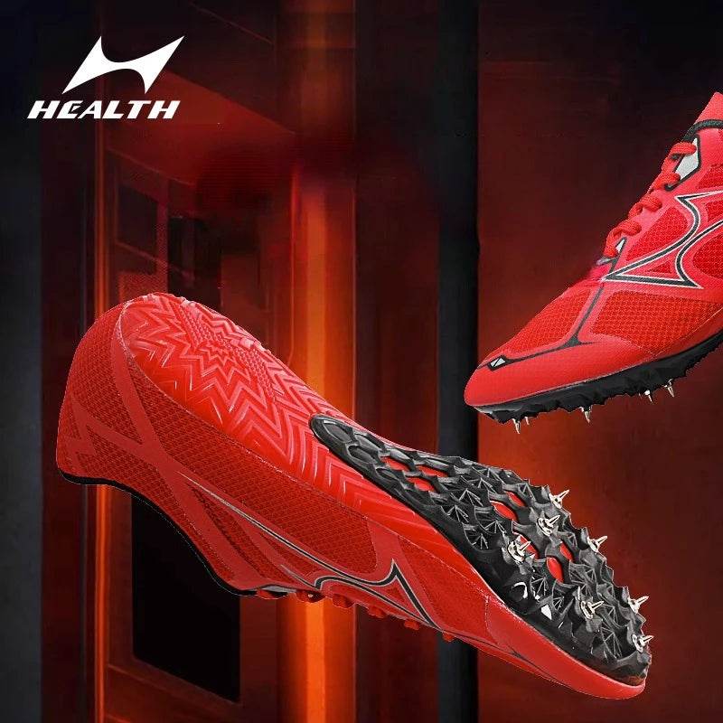 Health Spike New Track and Field Sprint Training Shoes for Male and Female Students In Long Distance Athletics Competition 1119 - KICKSTART