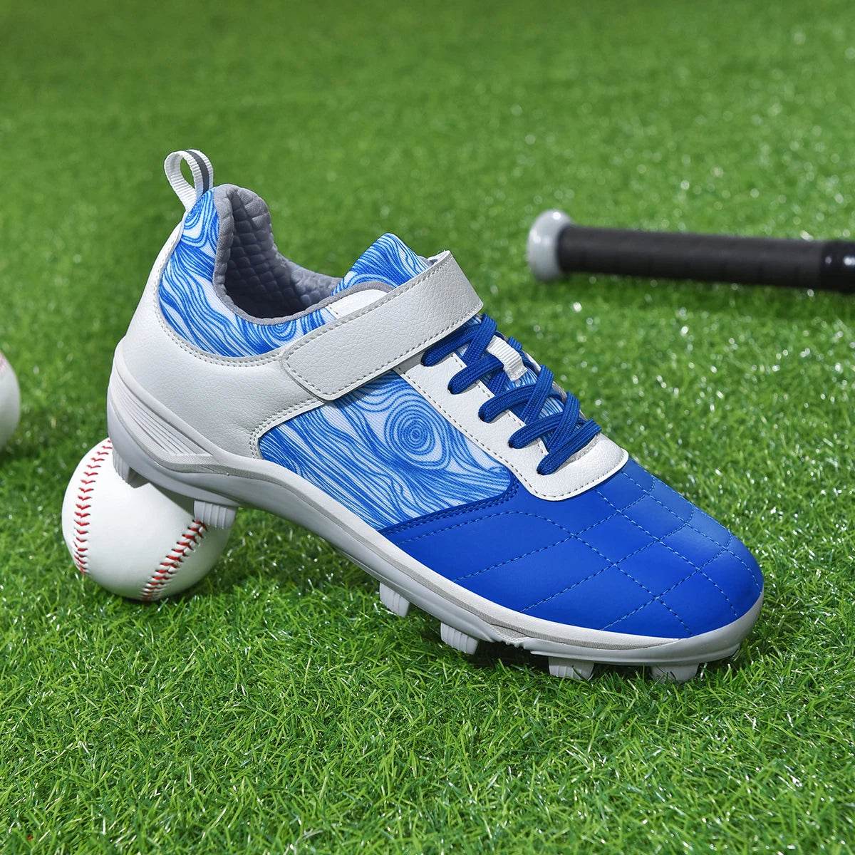 Baseball Shoes Men's Sizes 39-45 Men's Baseball Shoes Outdoor Comfort Sports Shoes Anti Slip Walking Shoes - KICKSTART