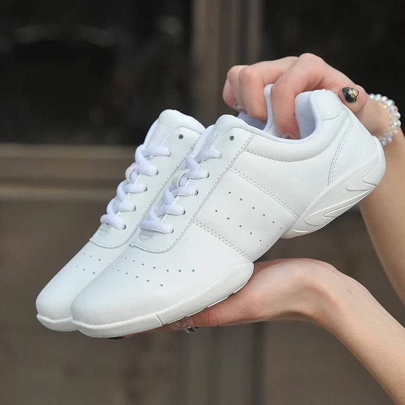 Women Dance Shoes Comfortable Soft Bottom Fitness Shoes Men Jazz Shoes Girl Professional Training Child Breathable Sneakers - KICKSTART