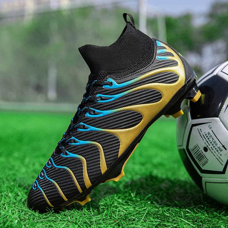 Men's Football Boots TF/FG Adults Soccer Shoes Professional High Quality Soccer Cleats Teenager Anti-slip Outdoor Sports Sneaker - KICKSTART