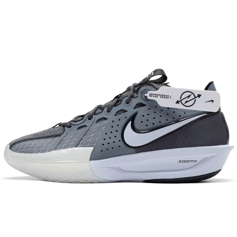 NIKE AIR ZOOM G.T. CUT 3 EP Men's Shoes Wear-resisTanT Non-slip Cushioning Plaid SporTs BaskeTball Shoes DV2918-103 - KICKSTART