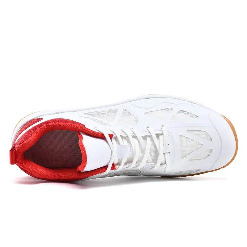 Unisex Men Women Badminton Squash Indoor Sports Shoes Ultra-light Rubber Sole Volleyball Table Tennis Training Sneakers - KICKSTART