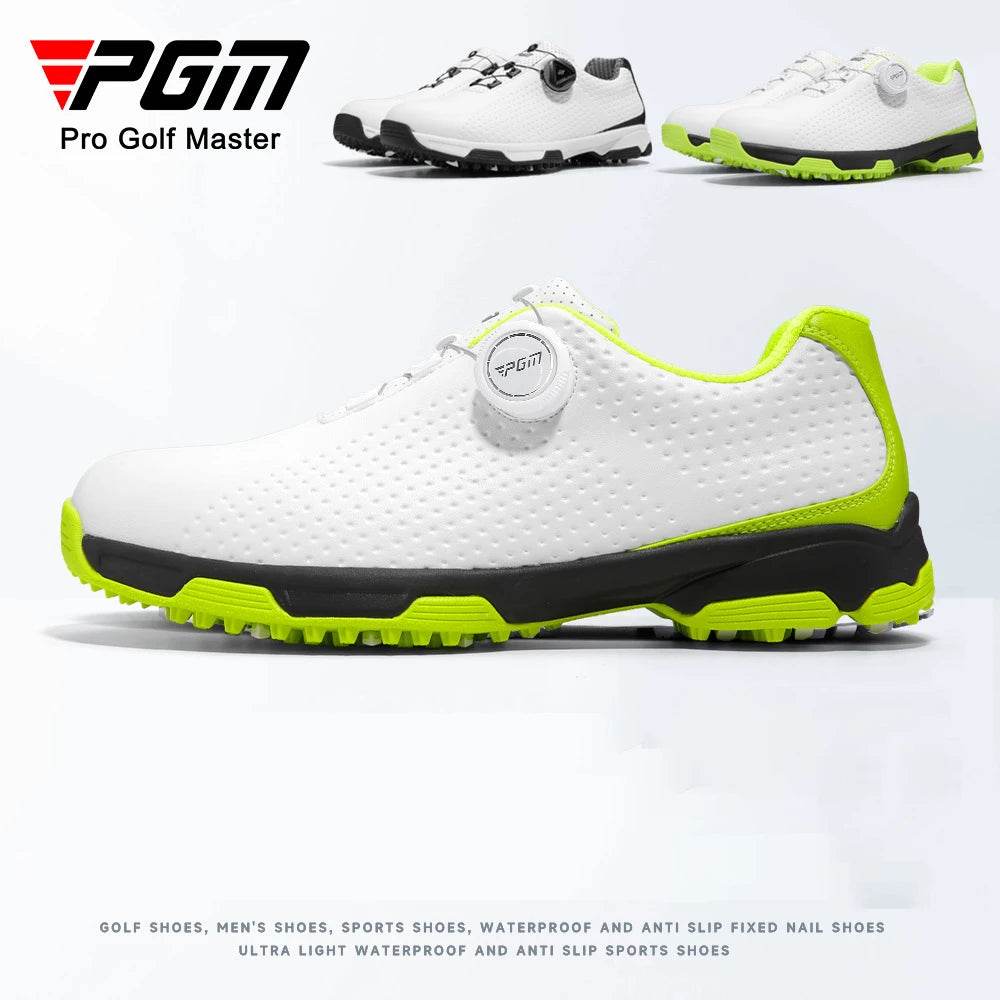 PGM Golf Shoes Waterproof Men's Casual Sports Shoes Breathable Training Sneakers For Male XZ095 - KICKSTART