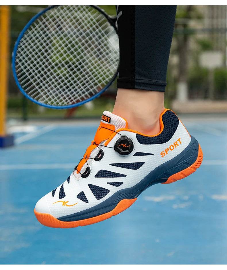 Badminton Sports Shoes Breathable Badminton Sneakers Comfortable Training Sneakers Non Slip Volleyball Footwears - KICKSTART