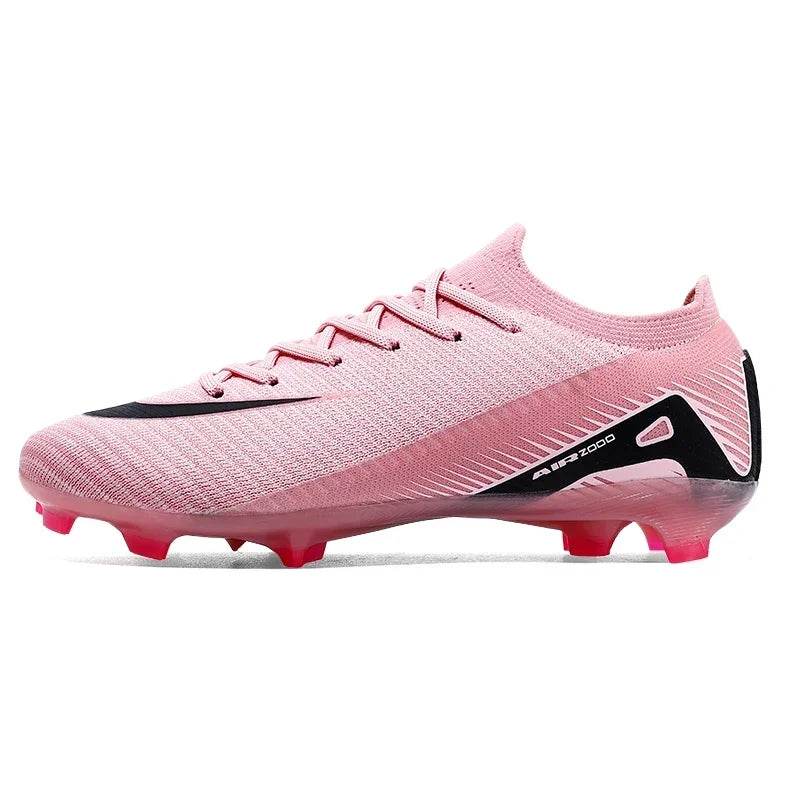 Men FG Soccer Shoes Resistant Society Football Field Boots Original Comfortable Football Shoes Cleats Ultralight Studded Match - KICKSTART