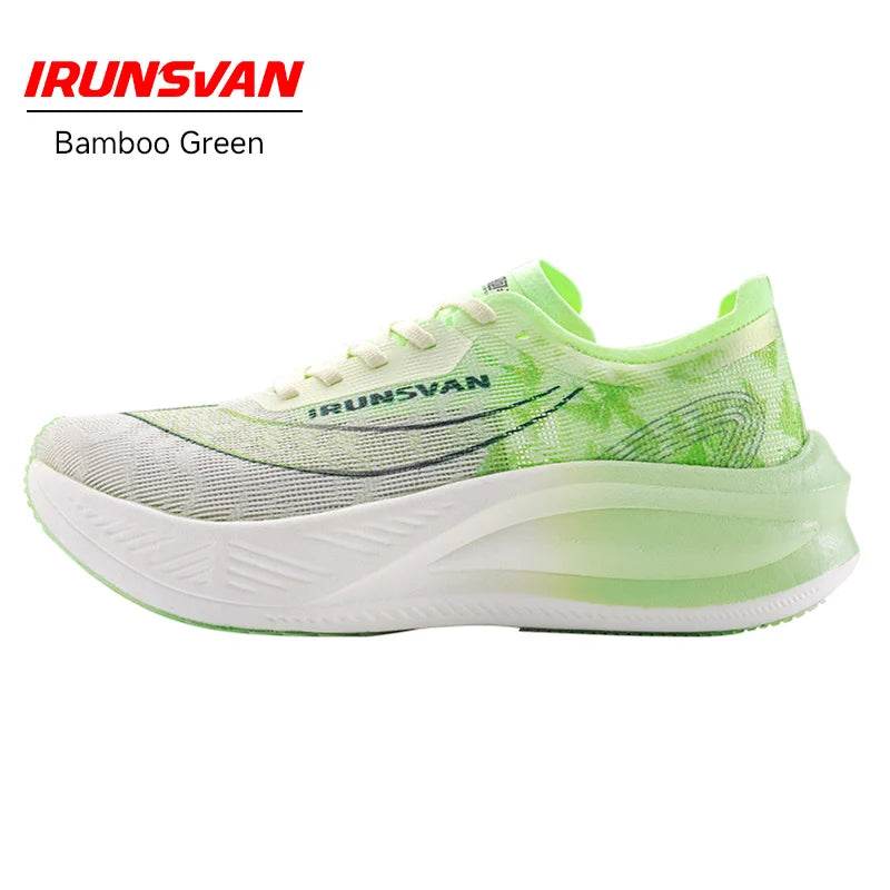 IRUNSVAN Carbon Plate Marathon Running Racing Shoes Men Professional Stable Supp ort Shock-relief Ultra-light Rebound Sneakers ﻿ - KICKSTART