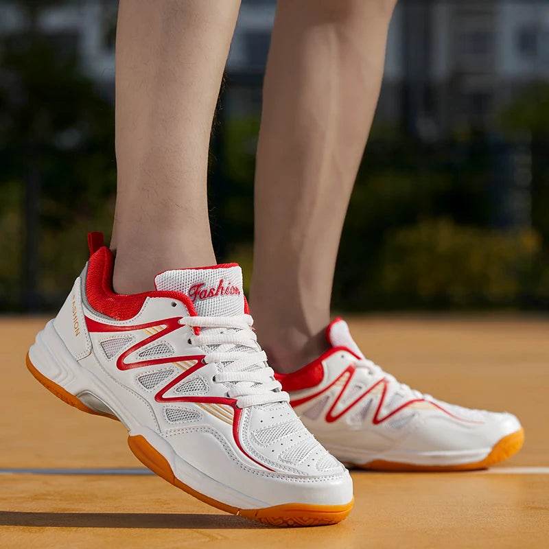 2024 New Volleyball Shoes Large 47 48 Indoor Fitness Breathable Badminton Shoes Men's Training Tennis Shoes - KICKSTART